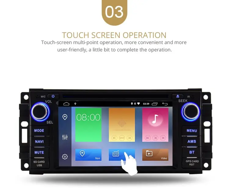 LJDA Android 10 автомобильный Радио Мультимедиа DVD gps для Dodge ram 1500 Chrysler Sebring Jeep Compass Commander Grand Cherokee Wrangler