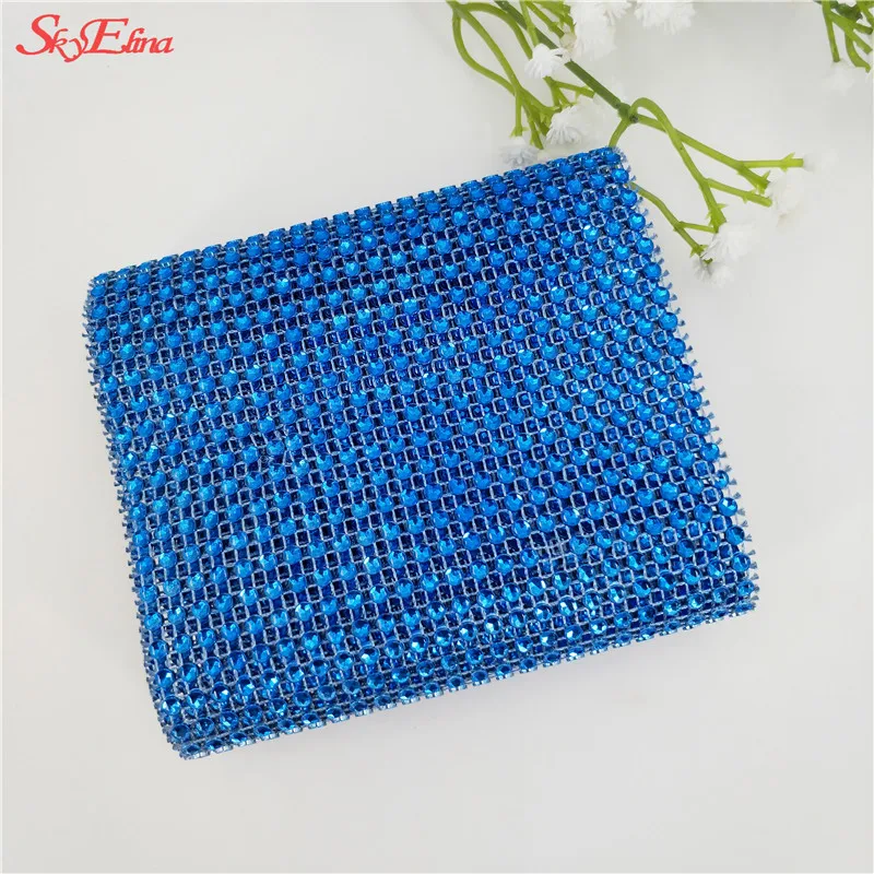 Sky Elina 90 см * 12 кристальная дрель DIY Дизайн одежды сумка Рамка свадебные украшения