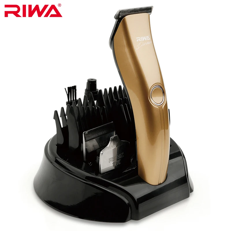 

Riwa Rechargeable Electric Haircut Machine For Man Professional Multi-function Hair Clipper Cordless Electric Hair Trimmer X4-2