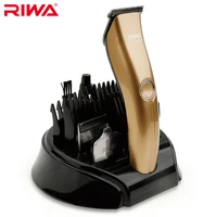 riwa rechargeable electric haircut machine for man professional multi function hair clipper cordless electric hair trimmer x4 2