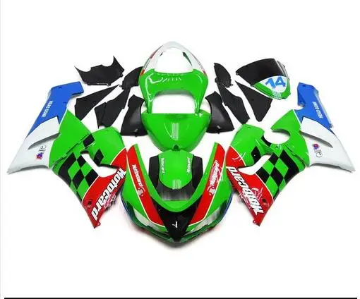 Набор обтекателей для мотоциклов набор Кавасаки ниндзи ZX6R 636 05 06 ZX 6R 2005 2006 zx6r ABS