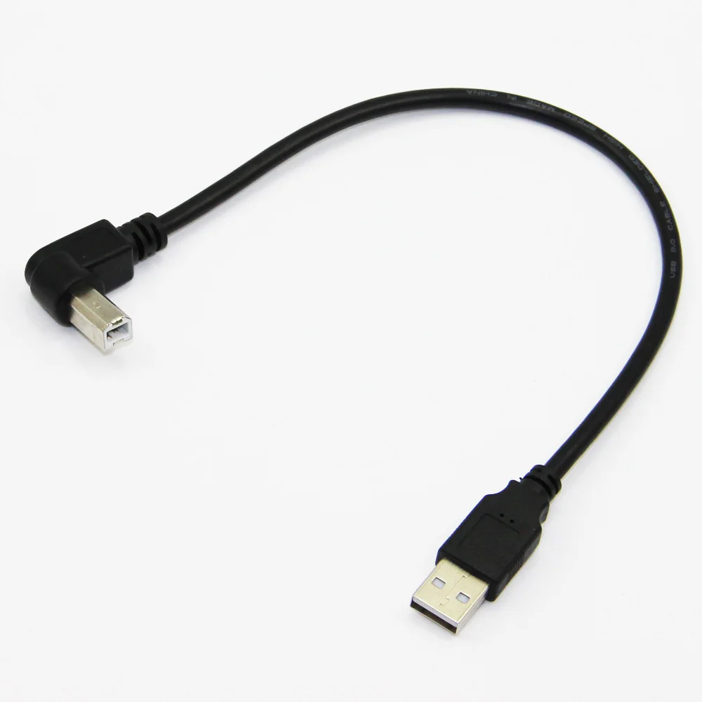 Кабель для принтера lballist 90 градусов USB 2 0 тип A штекер-Тип B двойной экранированный
