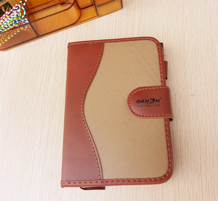 A6 маленький бизнес ноутбук кожаный ретро учебный дневник|business leather notebook|leather business