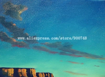 Импрессионизм Винтаж высокого качества Пэрриш Moon яркие картины маслом холст