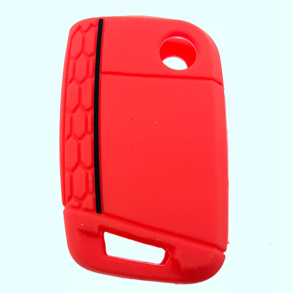 4-Кнопка чехол для ключа VW Tiguan Polo Golf 7 MK7 Skoda Octavia Kodiaq Karoq SEAT Ateca Leon ключей