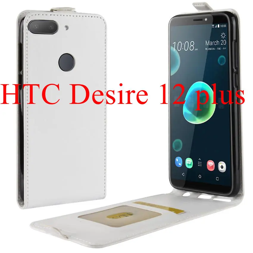 Для htc Desire 12 чехол htc Desire 12 Plus Чехол Флип Роскошный чехол для телефона из искусственной кожи для htc Desire 12 s Защитная пленка для экрана стекло