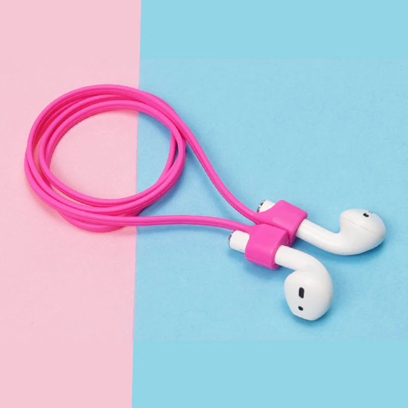Магнитный ремешок для наушников для Apple Airpods, анти потеря, ремешок, петля, веревка, силиконовый кабель для наушников, шнур для Air Pods