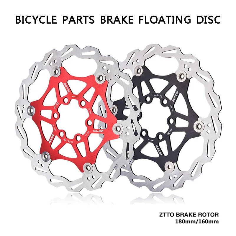 

Hot 180mm 160mm Brake Floating Rotor 7075 AL Stainless Steel 6 7 Inches Disc for Road Bike Bicycle DO2