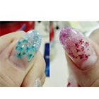 Маникюрные инструменты для дизайна ногтей, 12 цветов в коробке, натуральные высушенные цветы-лепестки, 3d-украшения для ногтей, УФ-гель, инструменты для маникюра