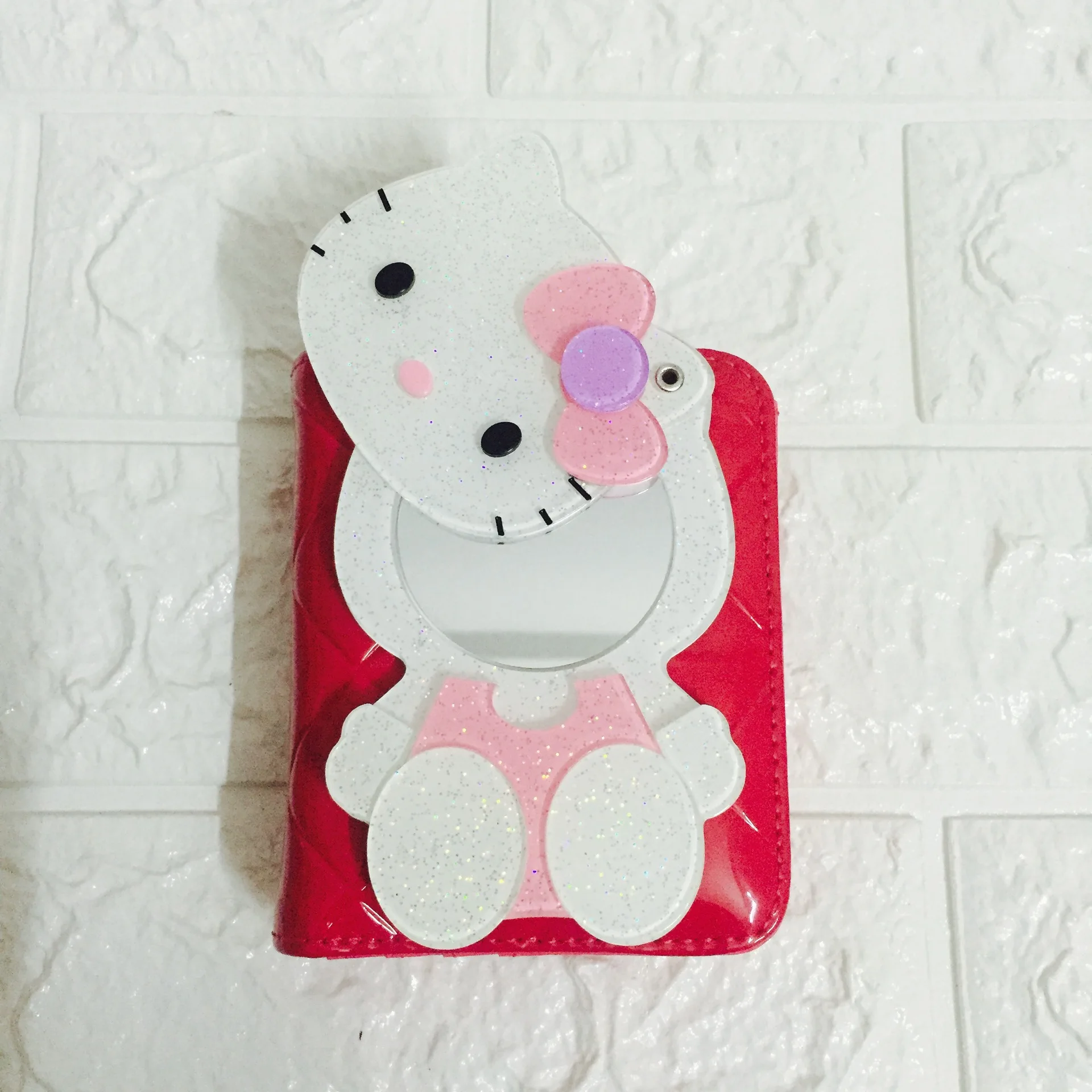 Женский маленький кошелек с аниме Hello Kitty Роскошный от известного бренда женские