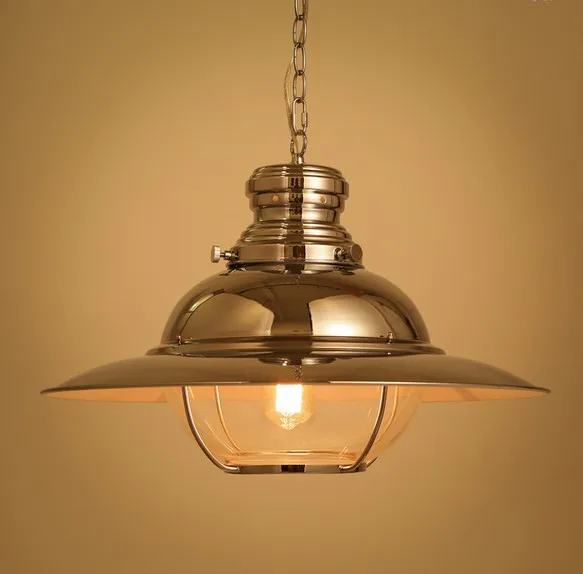 Американский стиль лофт железное стекло Droplight Эдисон промышленный винтажный