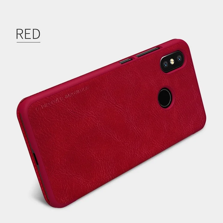 Винтажный флип-чехол Nillkin Qin из искусственной кожи для xiaomi mi 8, чехол 6,21, кошелек со слотом для карт, чехол, Функция smart wake up для mi 8, чехол