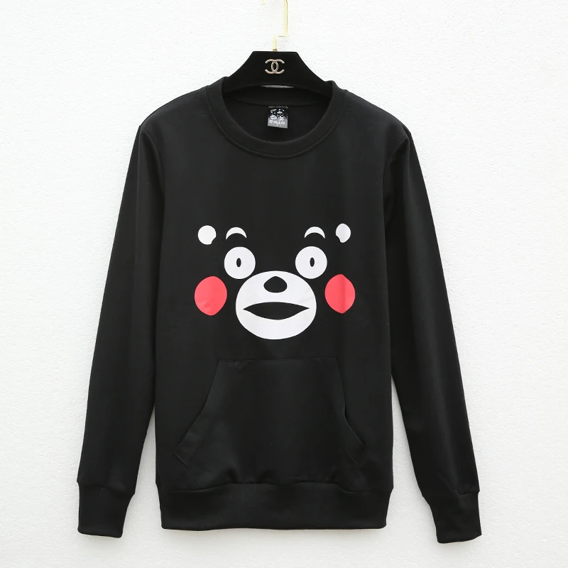 

Anime Cospaly Costumes Kumamon T Shirt Unisex Daily Loog Sleeves Black Top