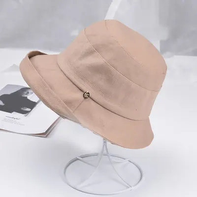 Khaki Мода Рыбацкая шляпа дышащая Солнцезащитная шляпа дикая японская шляпа весна лето козырек открытый Солнцезащитная шляпа дорожная шляпа - Цвет: Khaki