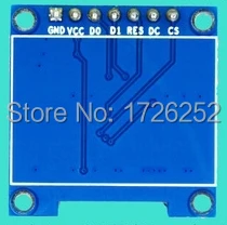Плата адаптера для 3 5 дюймового OLED экрана 1 2 8 В 7 контактный интерфейс SPI / IIC пустой