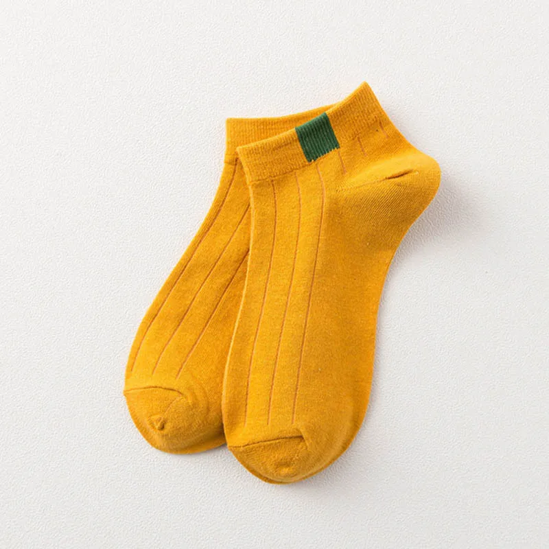 PEONFLY Solid Color Woman Boat Korean Candy Colour-purity Cotton funny Socks &ampamp hosiery women Wholesale | Женская одежда