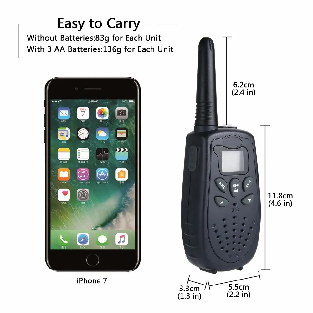 Горячая игрушка walkie talkiet набор 2 шт беспроводной телефон Радио-антенна
