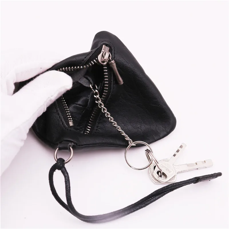 Новый ключница мужской держатель для ключей кошельки мужские из натуральной