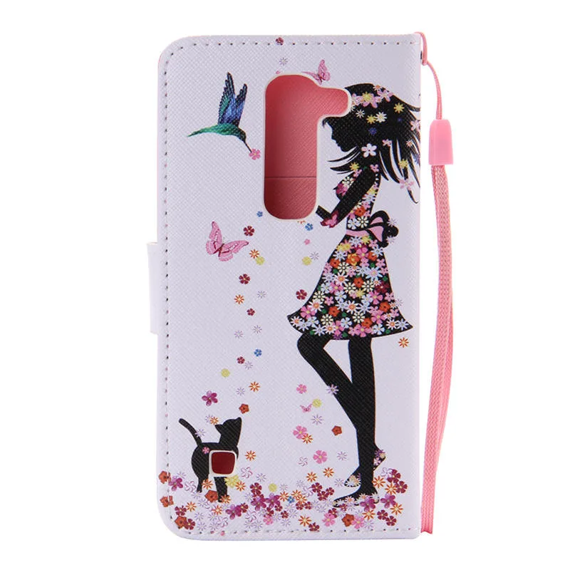 For LG Spirit Case Cover 4.7&quot Wallet PU Leather Phone 4G LTE C70 H440N H420 LG-H420 H440y Flip | Мобильные телефоны и