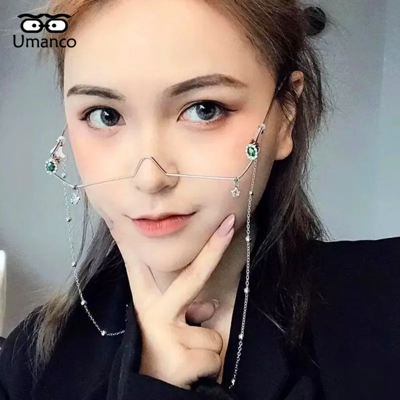 Umanco 2019 Новая Роскошная рамка из сплава Аниме для женщин и мужчин модная подвесная