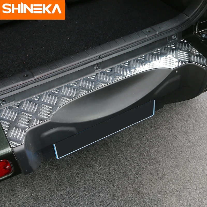 SHINEKA внутренняя защитная пластина из нержавеющей стали для багажника дверной