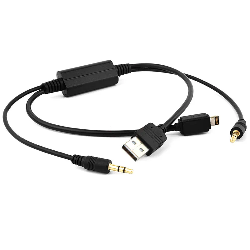 CHELINK автомобильный аудио USB AUX адаптер Интерфейс Y КАБЕЛЬ струна для BMW/MINI Cooper iPhone 5