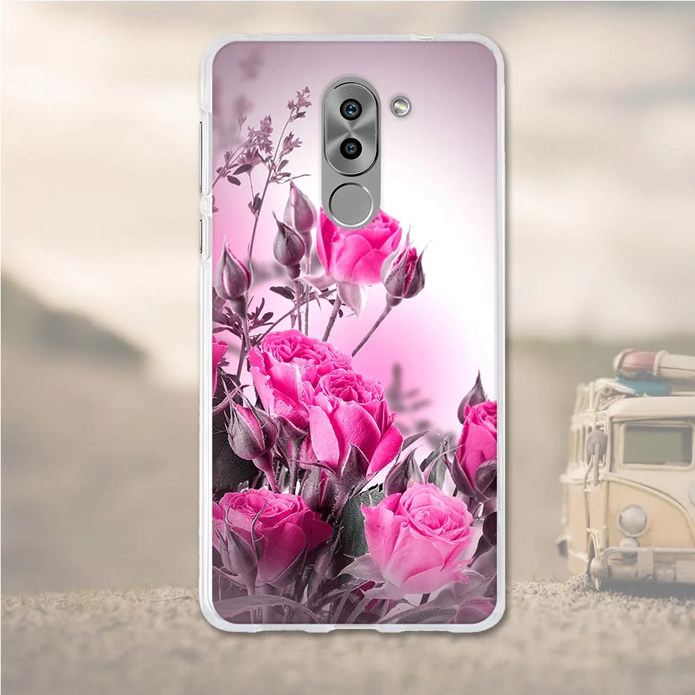 Силиконовый чехол с 3D рисунком для Huawei honor 6X Mate 9 Lite GR5 2017 6x телефона 5 дюйма |