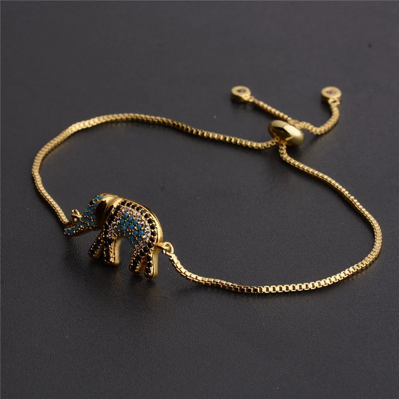 2017 Новый микро проложить Циркон горный хрусталь животное браслет для женщин