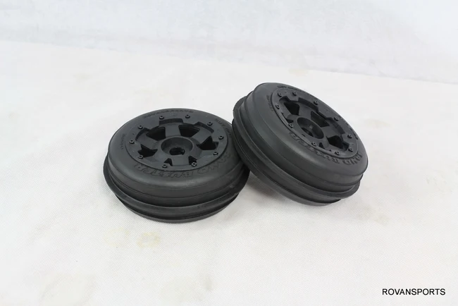 

5B baja front sand tyres set 85046-2 wheel hub tire set for HPI Km Rovan
