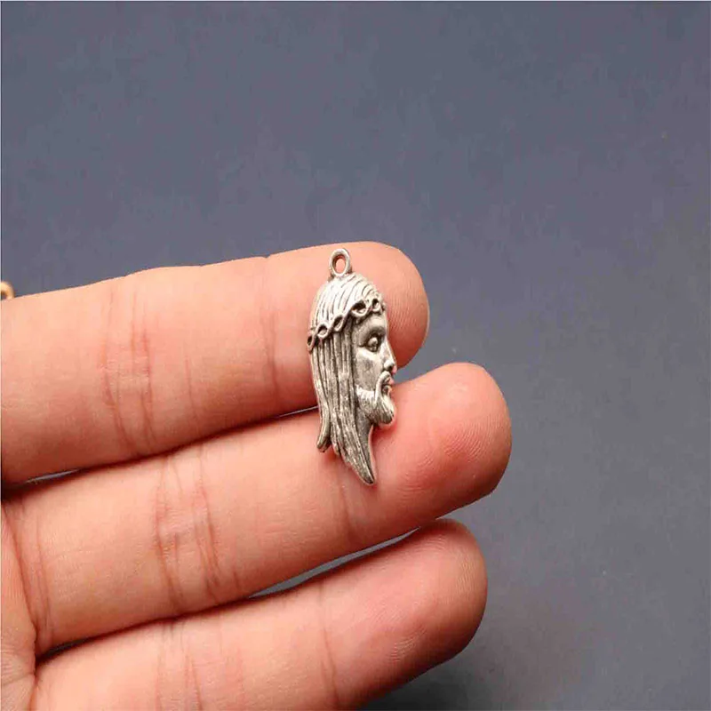 Classic Jesus Medal Statue Men and Women Hip Hop Jewels Ancient Bronze Head Statue. | Украшения и аксессуары
