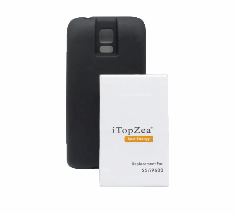 ITopzea 1x7800 мАч S5 NFC расширенный аккумулятор с чехлом из ТПУ для Samsung Galaxy i9600 i9602 i9605 G900F