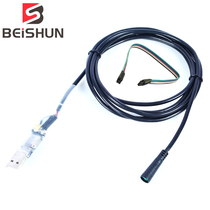 Bafang USB программирование длина 2 м кабель для 8fun/BBS01B BBS02B BBSHD Средний Привод центр электрический велосипед мотор запрограммирован кабель