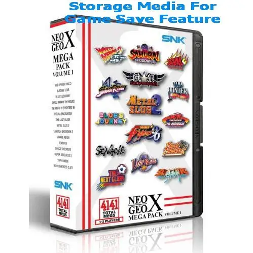 NEOGEO X Mega Pack Vol 1 для золотой системы NEOGEOX|vol| |