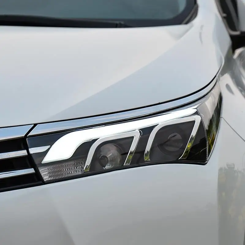 Ходовая лампа боковой сигнал поворота Стайлинг внешние Luces Para автозапчасти Cob