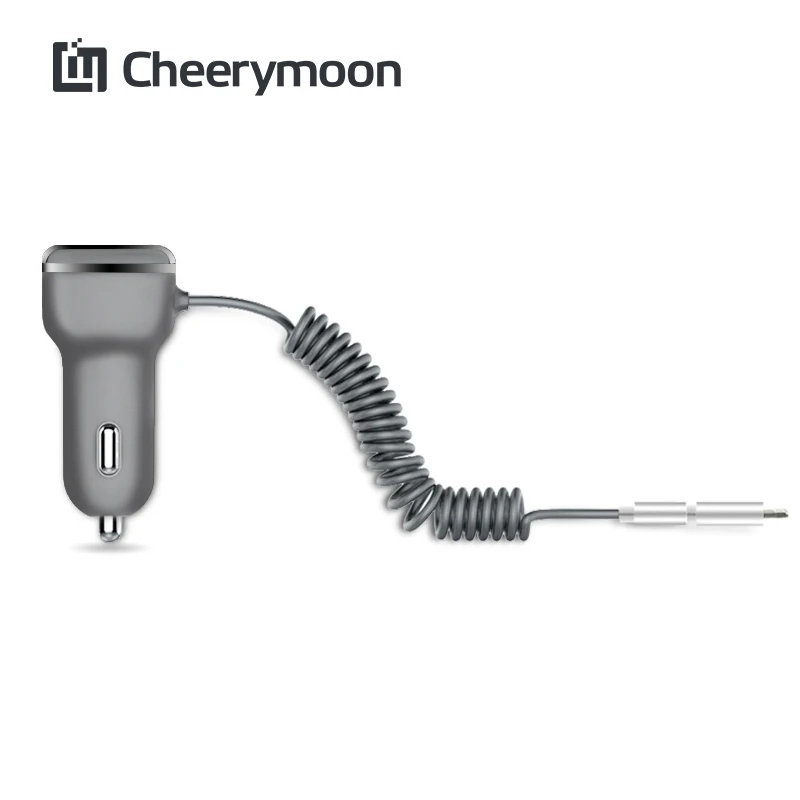 Автомобильное зарядное устройство CHEERYMOON вольтметр двойной USB Интеллектуальный