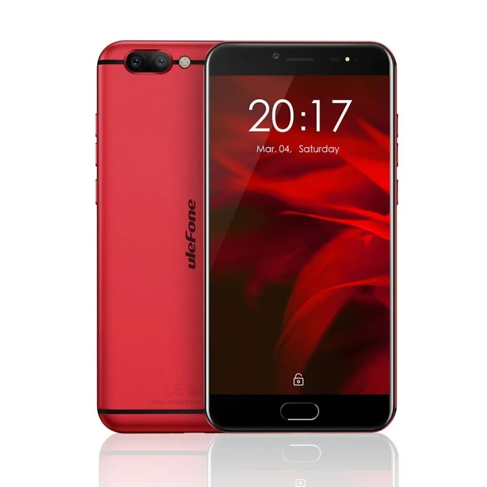 Оригинал Ulefone Близнецы Pro мобильный телефон 5 дюймов 4G 3680 мАч Android 7 1 MTK6797