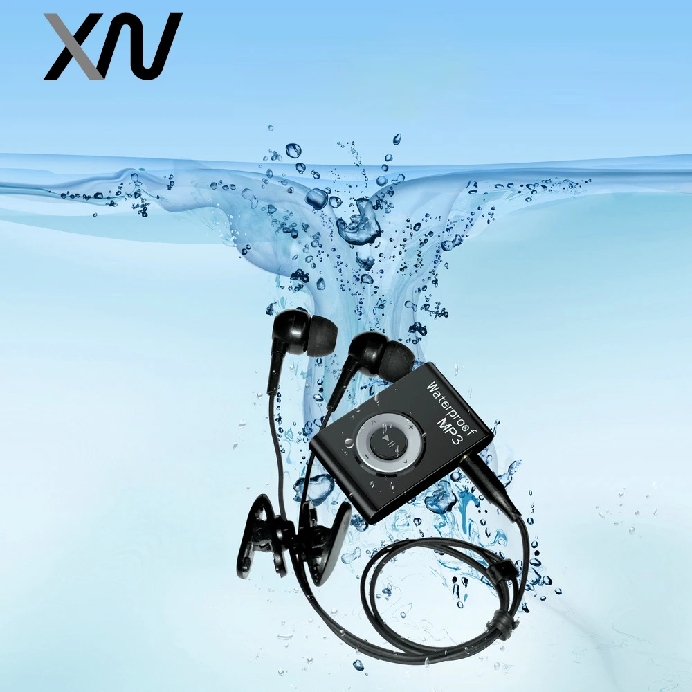 XIAOWU 16 г B306 IPX8 Водонепроницаемый зажим плавание Mp3 без потерь HIFi Playe одежда