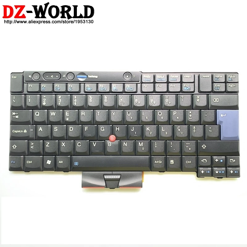 Португальская клавиатура для Lenovo Thinkpad X220 X220i T410 T410S T420 T420S T510 T520 T520i W510 W520