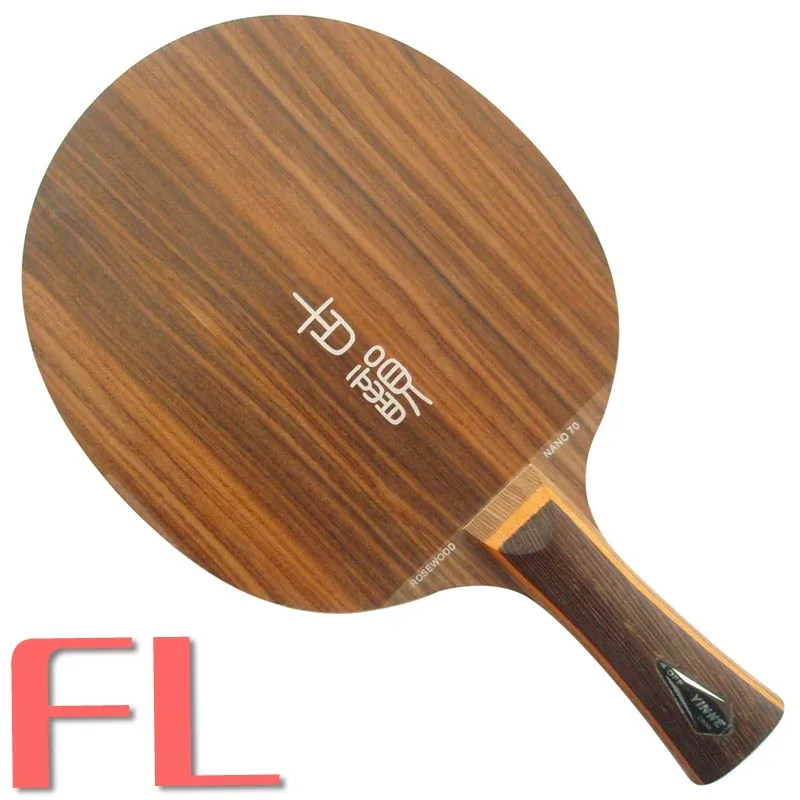 FL long handle Галактика/Млечный Путь/Yinhe NR-70(розовое дерево Nano 70) с лезвием для настольного тенниса для ракетки для пинг-понга - Цвет: FL long handle