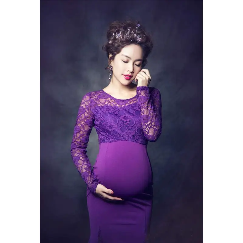 Реквизит для фотосъемки беременных платье длинное беременных|maternity photography prop