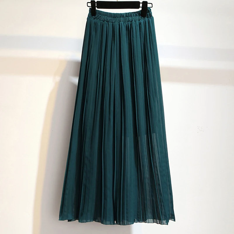 Fitaylor Chiffon Wide Leg Pants Women Casual High Waist Summer Pleated Ankle-length Loose Fashion Ladies Trousers | Женская одежда