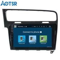 aotsr android 7 1 car dvd player multimedia gps navigation for volkswagen vw golf 7 2013 2014 2015 2016 gps navigation 1 din