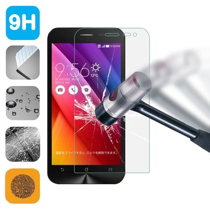 Закаленное стекло ZE551ML для ASUS Zenfone 2 5 дюймов стеклянная пленка ZE551 ML ZE550 защита