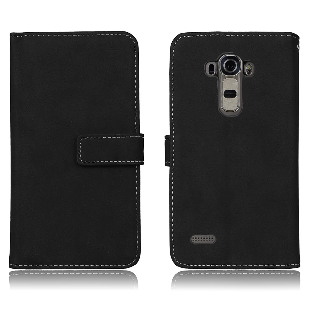 Для Coque lg g 4 G4 кожаный бумажник флип чехол матовый щит полный для H815 H818 кремний