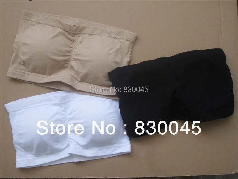 Tv sale product Wholesale Spandex Nylon Seamless Padded Bra 3 colors one pack | Женская одежда