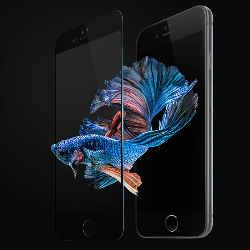 3d закаленное стекло с изогнутыми краями для iphone7 plus Премиум Защита экрана iphone6