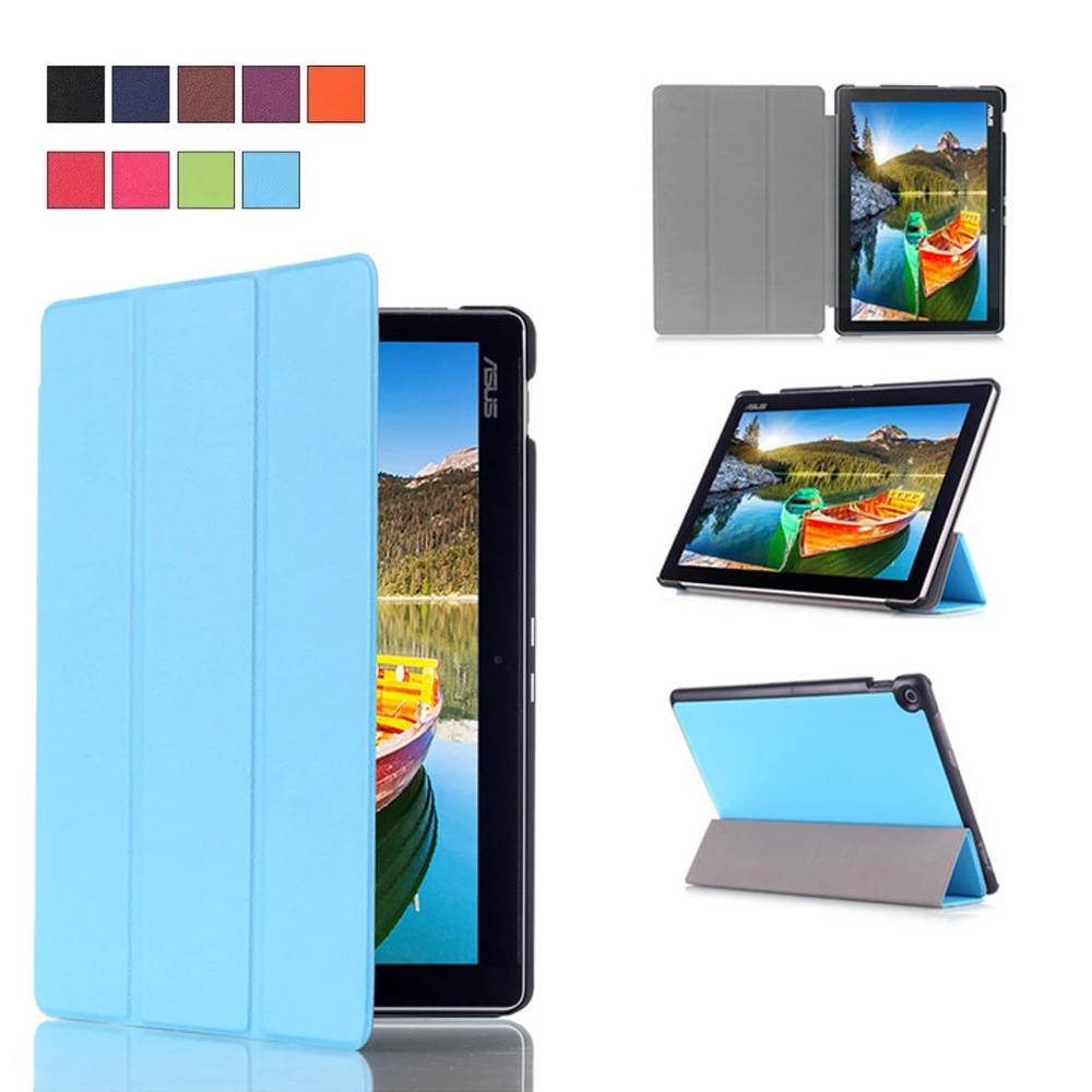 Складной чехол-книжка из искусственной кожи с подставкой для Asus Zenpad 10 Z300CL Z300CG Z300C