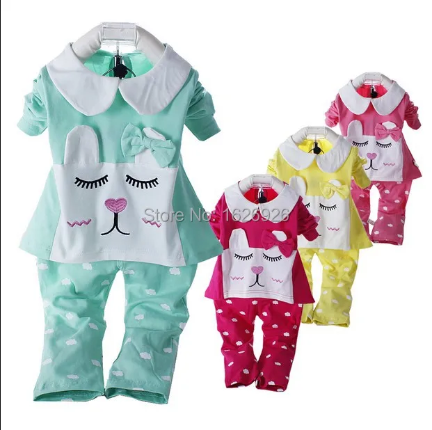 2015 New Arrival Kids Clothing Long sleeve coat and pants with polka dot For Children Clothes Suits Sets|pants dance|pants brandpants red |