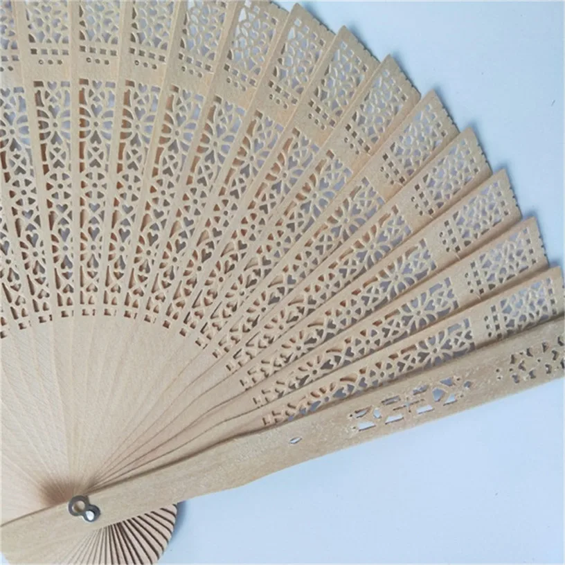 Openwork Carved Wooden Hand Fan Chinese Style Flower Decorative Wedding Dance Dress Accessories Han Costume Show J1 | Дом и сад
