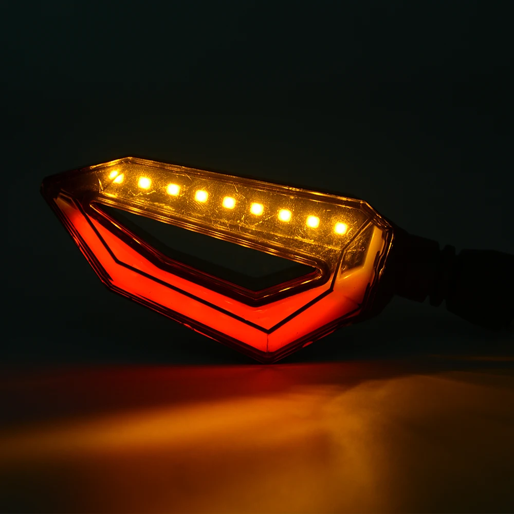 Motorcycle Turn Signal Indicators Amber Light LED For Kawasaki VULCAN S 650 cc Tourer ZZR600 W800 ZZR ZX10R ZX7R ZXR 400 H2 636 |